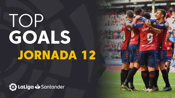 Todos los goles de la Jornada 12 de LaLiga Santander 2019/2020
