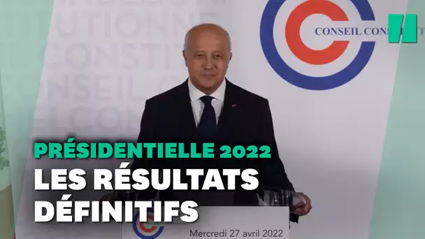 Présidentielle 2022 : la victoire d'Emmanuel Macron officialisée, les résultats définitifs dévoilés
