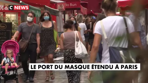 Le port du masque étendu à Paris