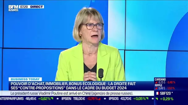 Véronique Louwagie (Commission des Finances) : Budget 2024, la droite fait ses "contre-propositions"