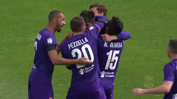 Il gol di Simeone - Fiorentina - Crotone 2-0 - Giornata 30 - Serie A TIM 2017/18