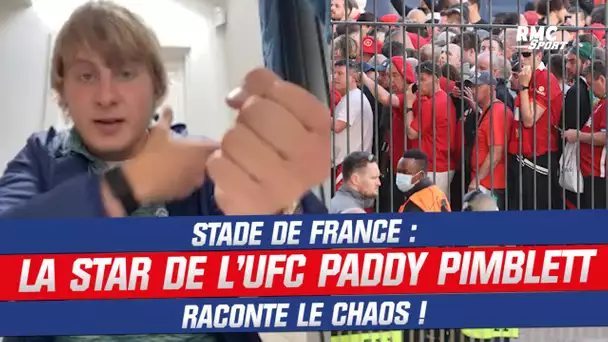 Stade de France : "Je n’ai jamais eu aussi peur" témoigne la star de l'UFC Paddy Pimblett