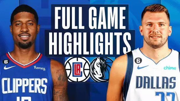 CLIPPERS at MAVERICKS | NBA FULL GAME HIGHLIGHTS | November 15, 2022