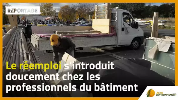 Le réemploi s'introduit doucement chez les professionnels du bâtiment