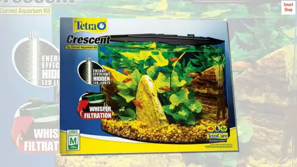Tetra Aquarium Kit, Fish Tank with Filter & Lights