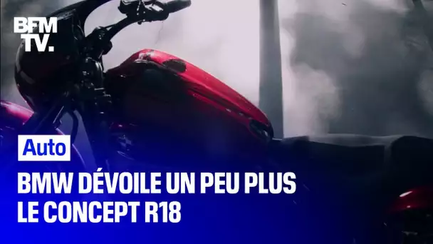 Salon international de la moto: BMW dévoile un peu plus son concept R18