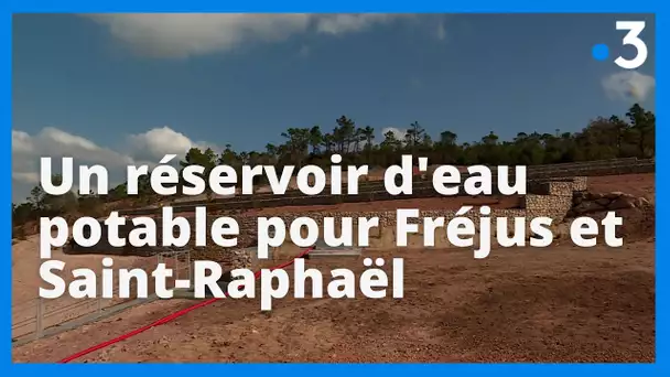 Un réservoir d'eau potable XXL à Draguignan dans le Var