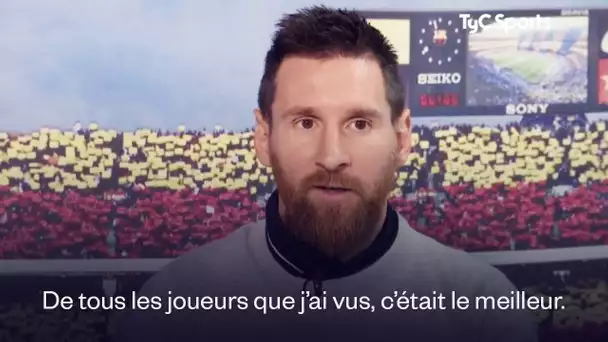 Lionel Messi révèle enfin le meilleur joueur de tous les temps à ses yeux | Oh My Goal
