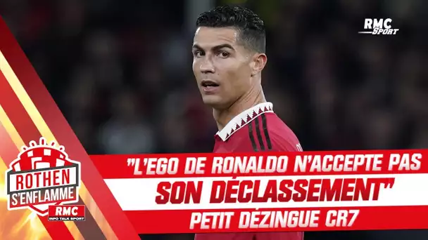 Manchester United : "Ronaldo n'accepte pas son déclassement", Petit dézingue CR7