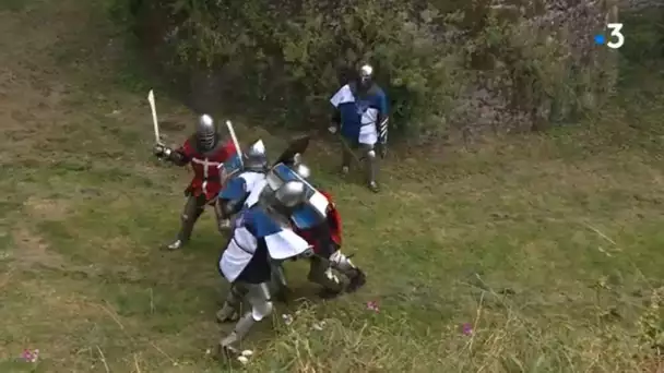 Sillé-le-Guillaume (Sarthe) : combats de Béhourd, des joutes inspirées du Moyen-Âge