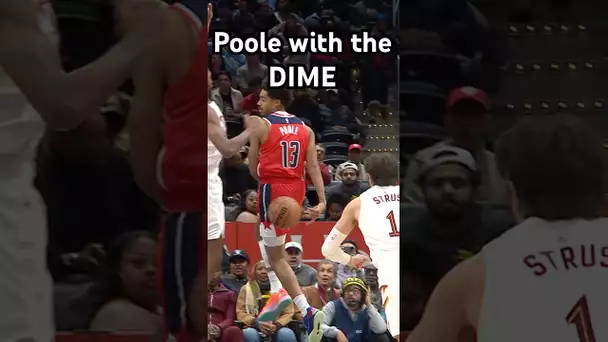 Poole behind-the-back 👀