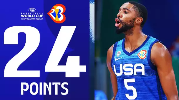 Mikal Bridges TAKES OVER & Leads Team USA To The Semifinals! #FIBAWC