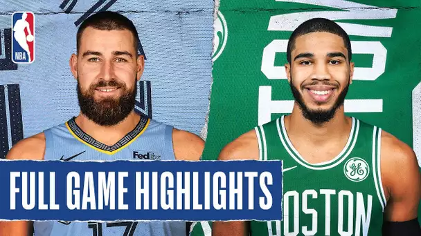 GRIZZLIES at CELTICS | FULL GAME HIGHLIGHTS | January 22, 2020