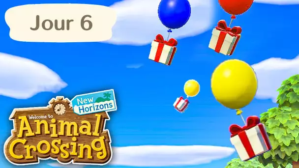 Jour 6 | Pluie de cadeaux🎁 | Animal Crossing : New Horizons