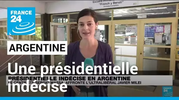 Une présidentielle indécise en Argentine • FRANCE 24
