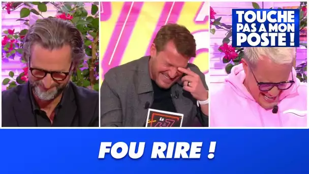 L'énorme fou rire de Benjamin Castaldi, Guillaume Genton et Nicolas Pernikoff !