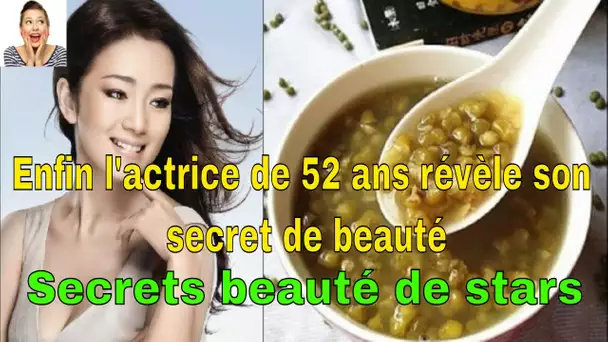 Enfin l&#039;actrice de 52 ans révèle son secret de beauté : Secrets beauté de stars