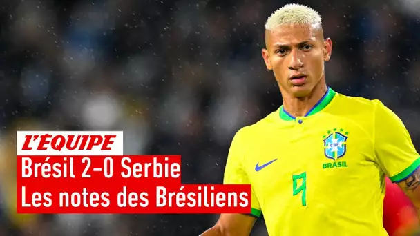 Brésil 2-0 Serbie : Neymar, Richarlison, Vinicius...Les notes des Brésiliens