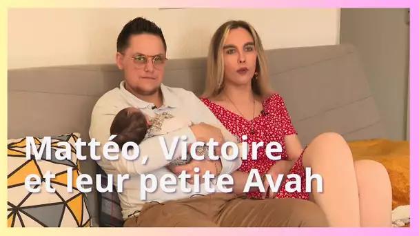 Témoignage de Mattéo et Victoire, ce couple transgenre donne naissance à leur petite Avah