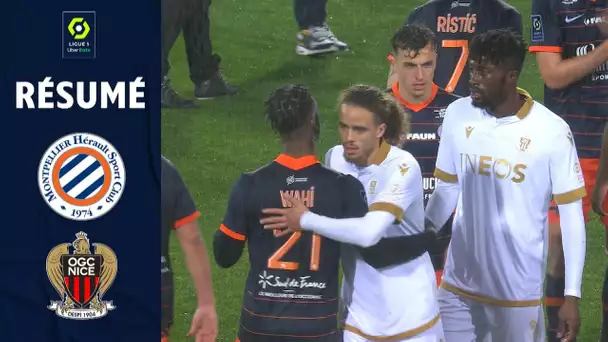 MONTPELLIER HÉRAULT SC - OGC NICE (0 - 0) - Résumé - (MHSC - OGCN) / 2021/2022