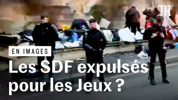 Evacuation d’un camp de migrants à Paris : les associations dénoncent un « nettoyage social » à l’ap