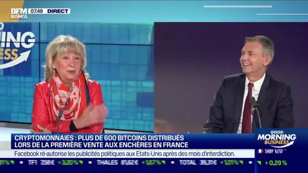 Ghislaine Kapandji (Commissaire-priseur) : La première vente aux enchères de Bitcoins en France