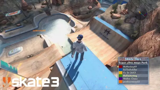 SKATE 3 ONLINE MEGA JUMP EXPERIENCE ! MASSIVE JUMP