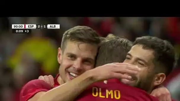 Les buts d'Espagne - Albanie - Foot - Amical