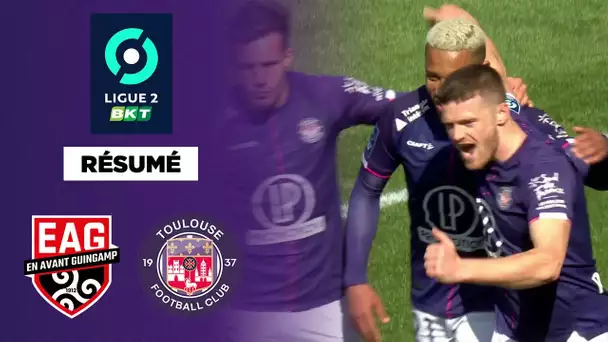 ⚽️ Résumé - Ligue 2 BKT : Toulouse et Healey injouables à Guingamp !