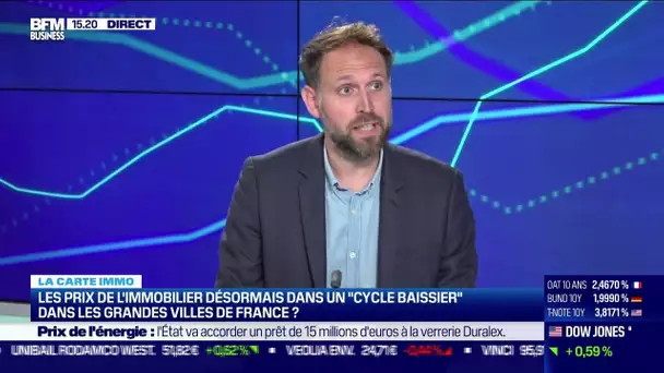 Est-ce que l'immobilier dans les grandes villes françaises est entré dans un "cycle baissier" ?