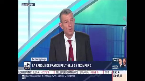 Le décryptage  : La Banque de France peut-elle se tromper ?