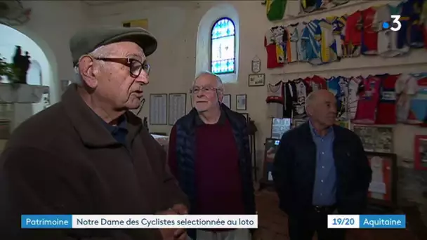 Landes : Notre Dame des Cyclistes sélectionnée au loto du Patrimoine
