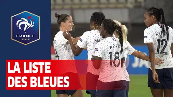 Equipe de France Féminine : la liste des Bleues I FFF 2020