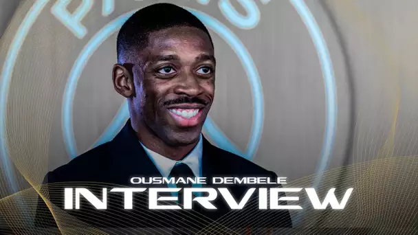 🗣️🎙️ 𝐈𝐍𝐓𝐄𝐑𝐕𝐈𝐄𝐖 - Ousmane Dembélé ! 🔴🔵 #WelcomeDembélé