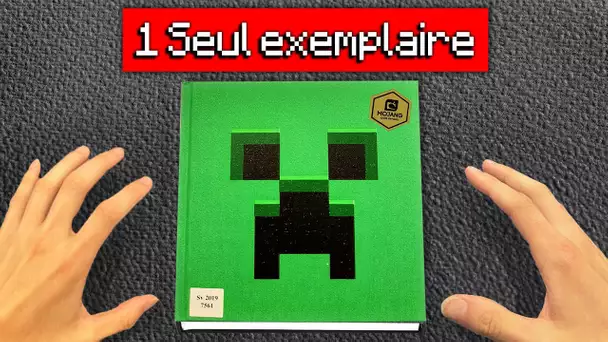 Le livre Minecraft Officiel dont personne n’a entendu parlé…