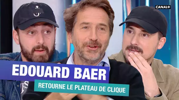 Édouard Baer, Roman Frayssinet et Freddy Gladieux réunis chez Clique - CANAL+
