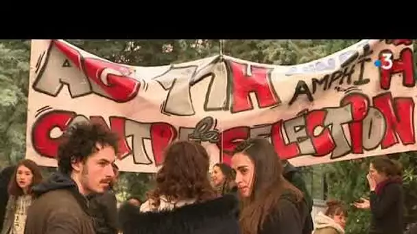 Montpellier : blocage université Paul Valery