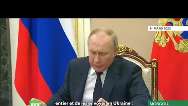Ukraine : face aux «mercenaires du monde entier», Poutine ordonne d'aider les «volontaires»