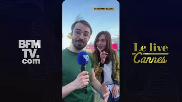 Le Live Cannes J-11: Adèle Exarchopoulos et Vincent Lacoste répondent à BFM