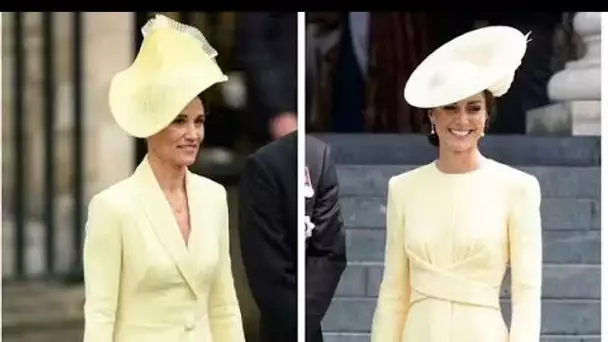 Pippa et Kate portent toutes deux des robes " flatteuses " - mais une sœur " a un budget plus import