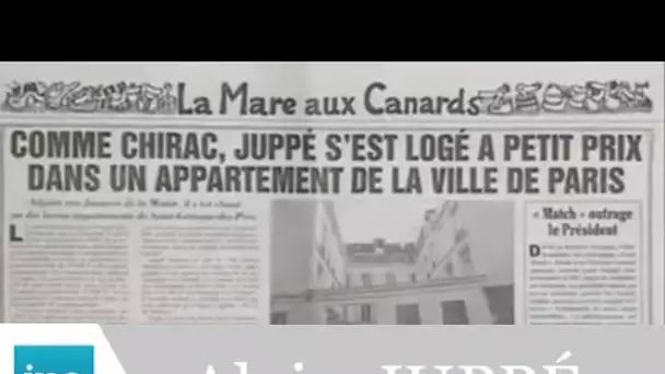 Le Canard Enchaîné et l'appartement d'Alain Juppé - Archive INA