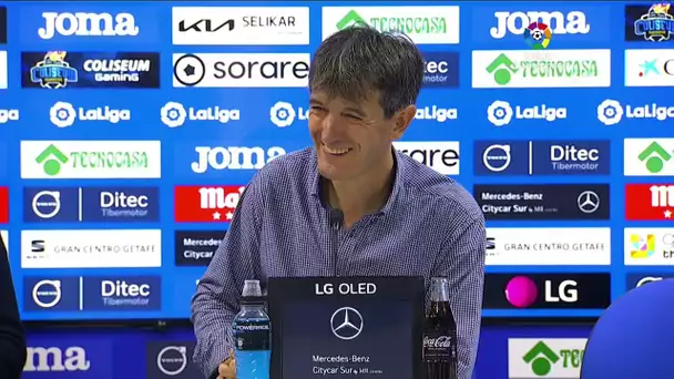 Rueda de prensa Getafe CF vs R. Valladolid CF