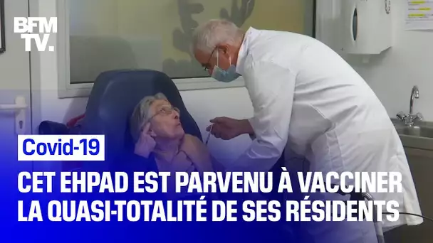 Covid-19: cet Ehpad est parvenu à vacciner la quasi-totalité de ses résidents en une matinée