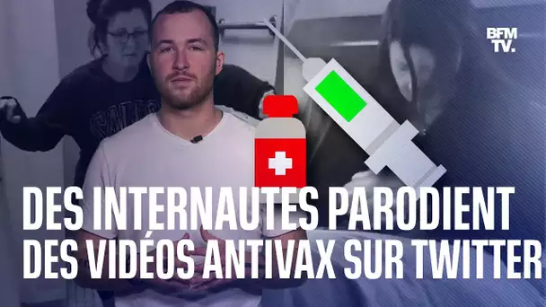 Les internautes parodient ces fausses vidéos de "spasmes causés par le vaccin du Covid