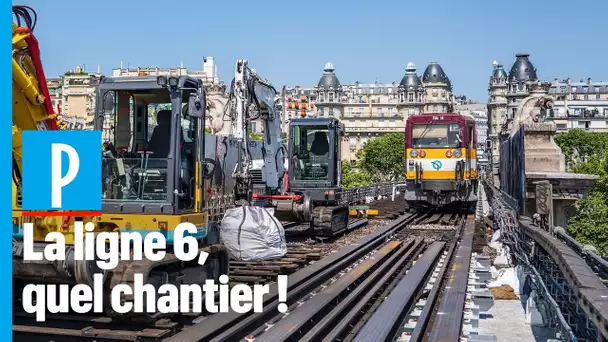 Paris : au cœur du chantier de la ligne 6 du métro