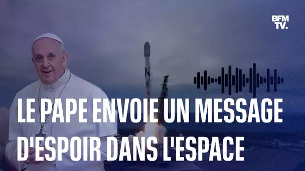 Un message du pape gravé sur un nanolivre a été envoyé dans l’espace