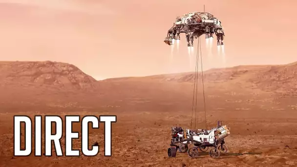 Atterrissage du Rover Perseverance sur MARS commenté FR