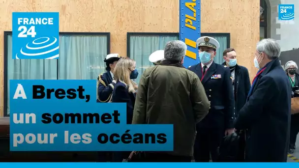 "One Ocean Summit" : à Brest, un sommet pour protéger les océans • FRANCE 24
