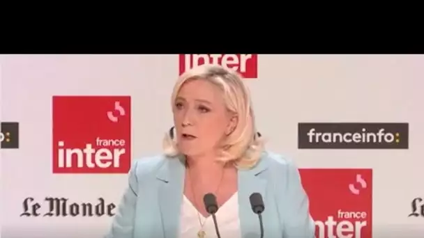 Marine Le Pen : "Nous n'avons pas les parrainages, c'est une situation démocratiquement terrifiante"