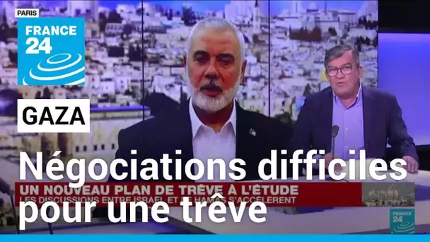 Projet de trêve à Gaza : négociations difficiles entre le Hamas et Israël • FRANCE 24